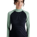 X-Bionic WOMEN HEATLOOP SHIRT LS DIGITAL LIME / X BLACK