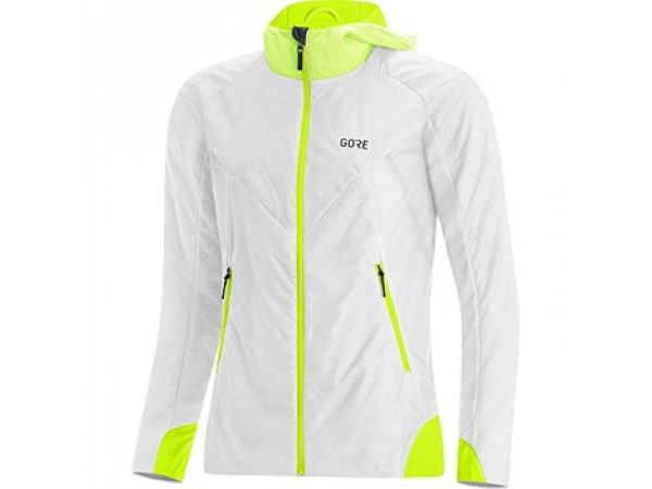 GORE® R5 Women GORE-TEX INFINIUM™ Insulated Jacket white/neon yellow