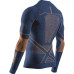 X-BIONIC M ENERGY ACCUMULATOR LIGHT 1/2 ZIP EA-WTA8W24M-A096 BLUE