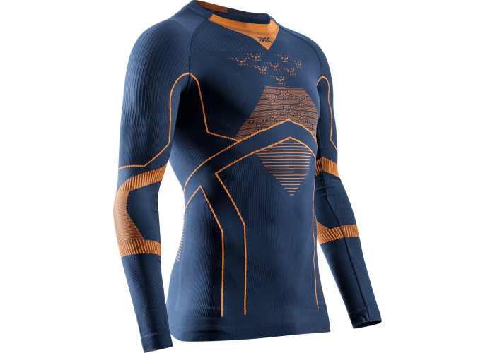 X-BIONIC M ENERGY ACCUMULATOR LIGHT SHIRT LS MARINE / ORANGE