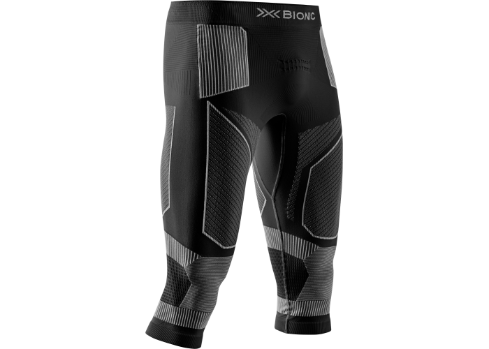 X-BIONIC M ENERGY ACCUMULATOR LIGHT PANTS 3/4 X BLACK / LIGHT GREY