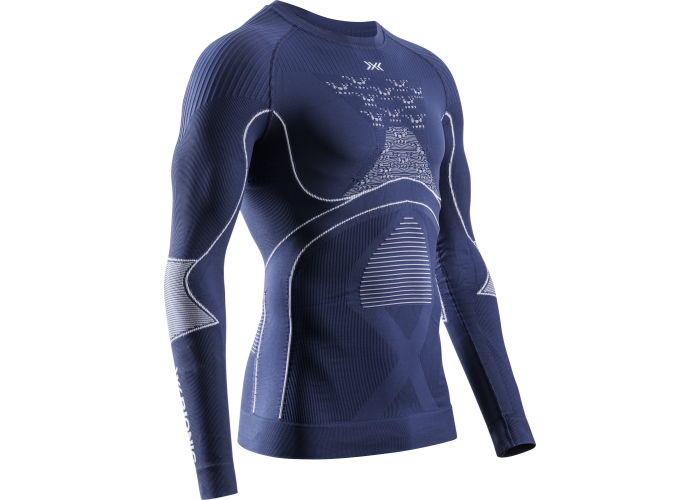 X-Bionic M Energy Accumulator 4.0 SHIRT LS MARINE / OPTICAL WHITE