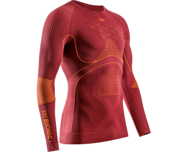 X-Bionic M Energy Accumulator 4.0 SHIRT LS DUNE RED / ORANGE