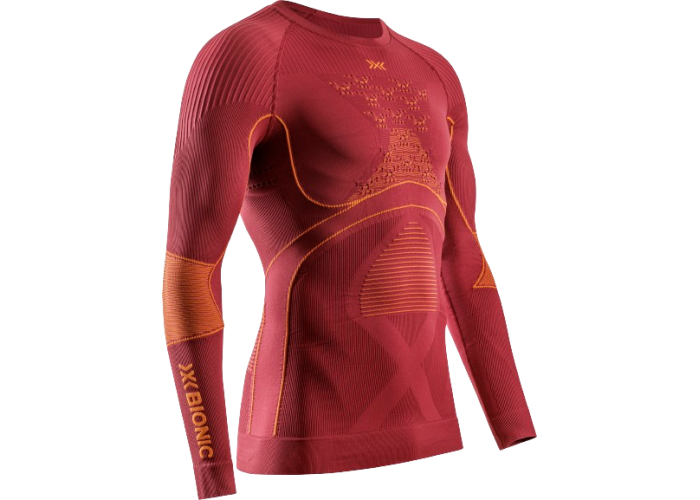 X-Bionic M Energy Accumulator 4.0 SHIRT LS DUNE RED / ORANGE