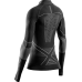 X-BIONIC W ENERGY ACCUMULATOR LIGHT 1/2 ZIP EA-WTA8W24W-B121 BLACK