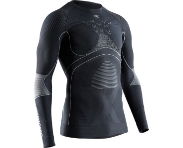 X-BIONIC® ENERGY ACCUMULATOR 4.0 Shirt Round Neck LG SL Men Charcoal / Pearl Grey