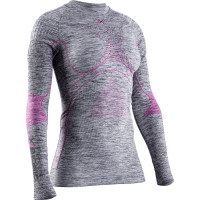 X-BIONIC® ENERGY ACCUMULATOR 4.0 Melange Shirt Round Neck LG SL Women Grey Melange / Pink
