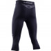 X-BIONIC M ENERGIZER 4.0 PANTS 3/4 OPAL BLACK / ARTIC WHITE
