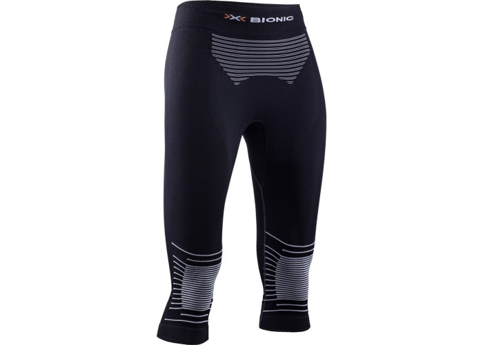 X-BIONIC W ENERGIZER 4.0 Pants 3/4 Opal Black / Arctic White