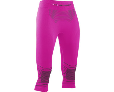 X-BIONIC W ENERGIZER 4.0 Pants 3/4 Neon Flamingo / Anthracite