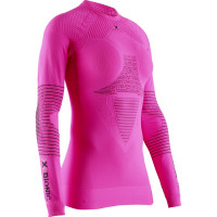 X-BIONIC® ENERGIZER 4.0 Shirt Round Neck LG SL Women Neon Flamingo / Anthracite